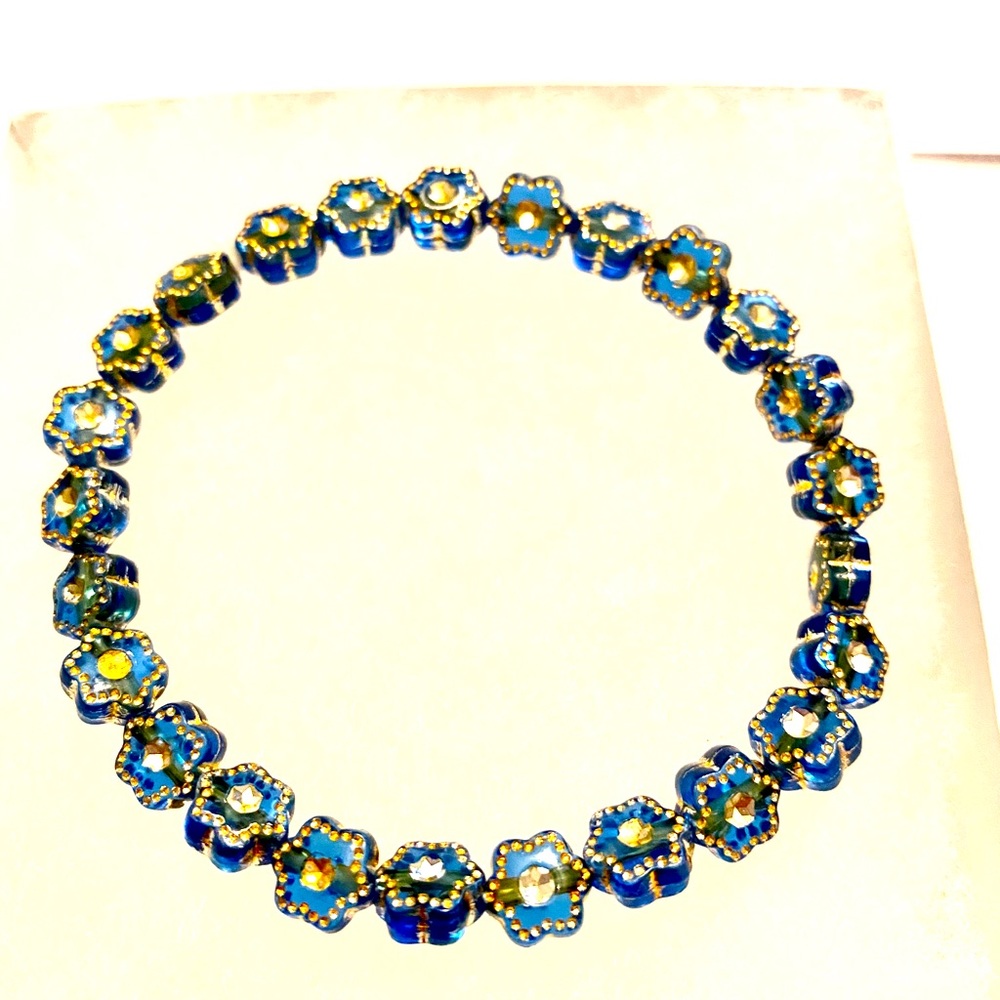 Sapphire Blue Stretch Bracelet❤️